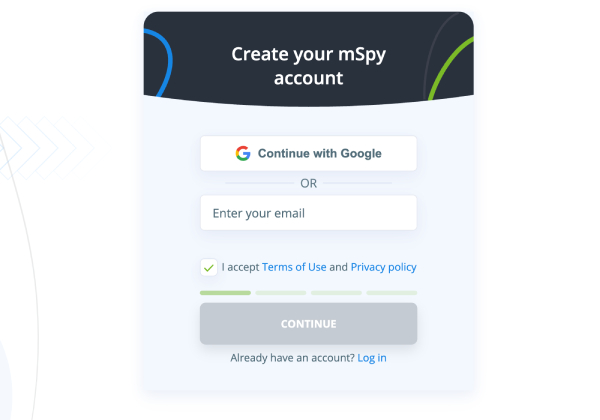 mspy Create your mSpy account9